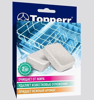 TOPPERR 3326 Таблетки от накипи для посудомоечных машин, 4 шт.*16 г