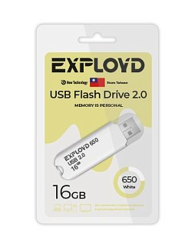 EXPLOYD EX-16GB-650-White