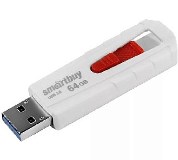 SMARTBUY (SB64GBIR-W3) 64GB IRON WHITE/RED USB3.0